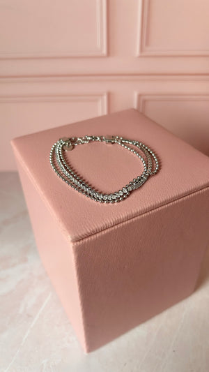 Pulsera triple circonia Pulsera triple circonia