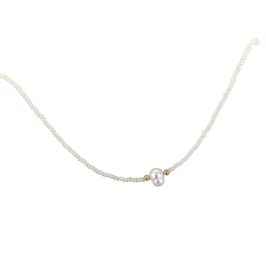 Collar perla cuentas