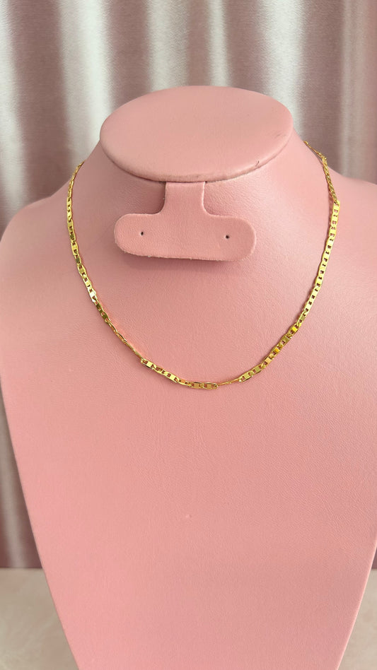 Collar cadena trenzada