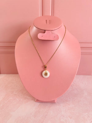 Collar piedra blanca Collar piedra blanca