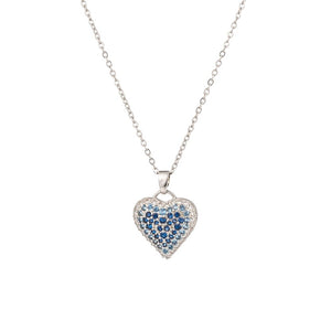 Collar corazón azul 💙 Collar corazón azul 💙
