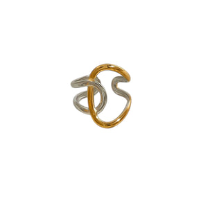 Anillo ajustable bicolor Anillo ajustable bicolor