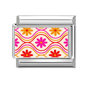 Charm flor rosa Charm flor rosa