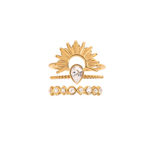 Anillo triple ajustable Anillo triple ajustable