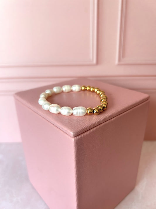 Pulsera perlas bolita