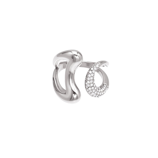 Anillo irregular circonia