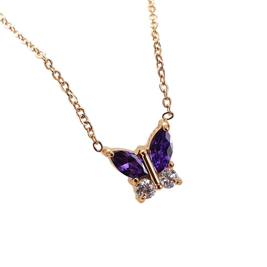 Collar mariposa
