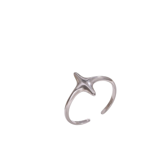 Anillo ajustable estrella