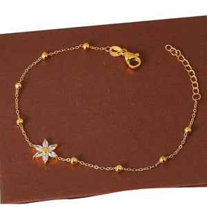 Pulsera flor circonia Pulsera flor circonia