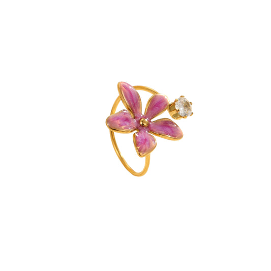 Anillo flor
