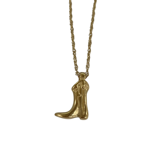 Collar bota estrella