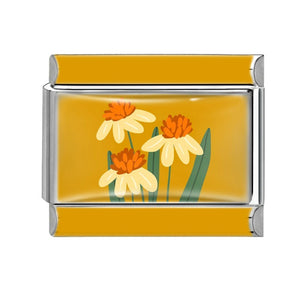 Charm amarillo flor Charm amarillo flor