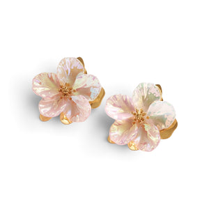 Arete flor jumbo Arete flor jumbo
