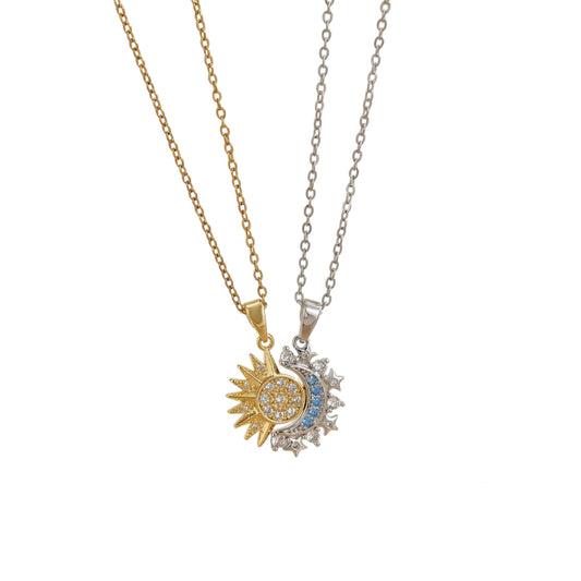 Collar sol y luna