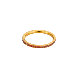 Anillo circonia roja Anillo circonia roja