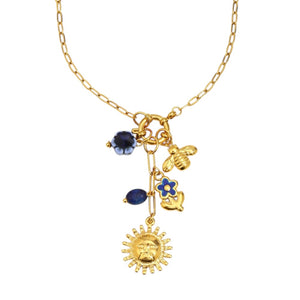 Collar multi Charm sol Collar multi Charm sol