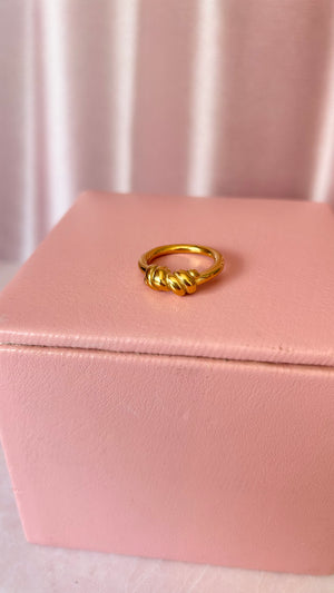 Anillo nudo grueso Anillo nudo grueso