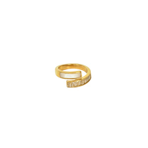 Anillo madre perla circonia Anillo madre perla circonia