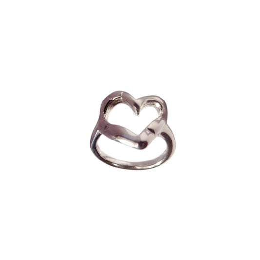 Anillo corazón textura