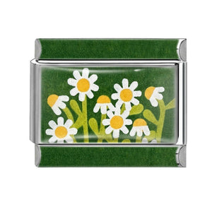 Charm verde flor Charm verde flor