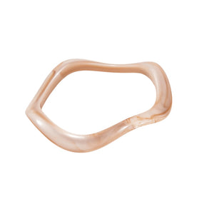 Brazalete acrílico ondas Brazalete acrílico ondas