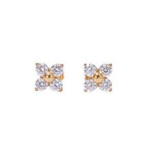 Arete flor mini circonia ⚜️ Arete flor mini circonia ⚜️