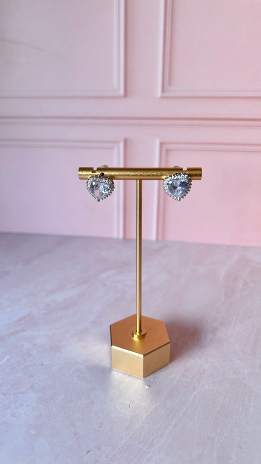 Arete corazón circonia