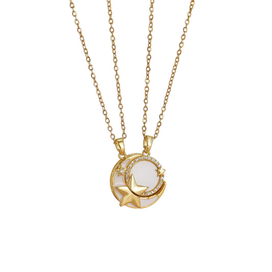 Collar sol y luna