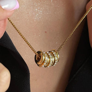 Collar discos circonia 💠 Collar discos circonia 💠