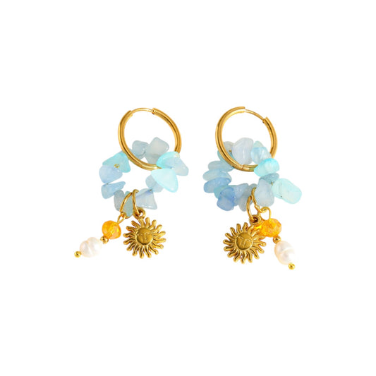 Huggie piedra natural