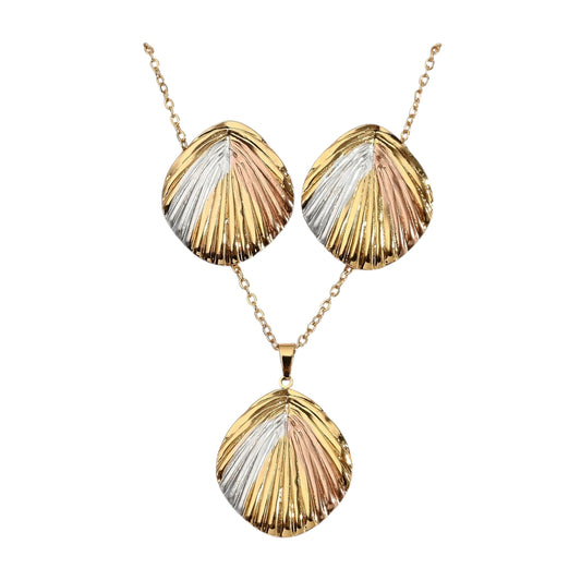 Juego concha bicolor