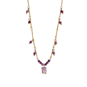 Collar morado Collar morado