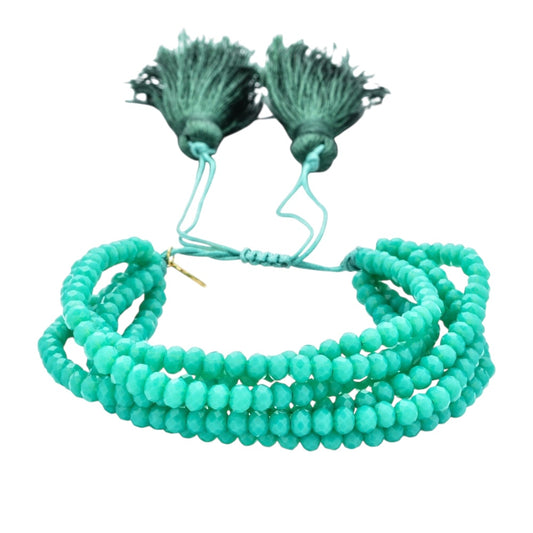 Pulsera cristal cuentas