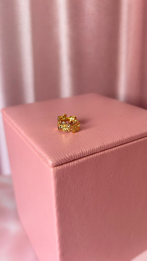 Earcuff flores Earcuff flores