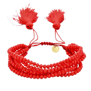 Pulsera cristal cuentas Pulsera cristal cuentas