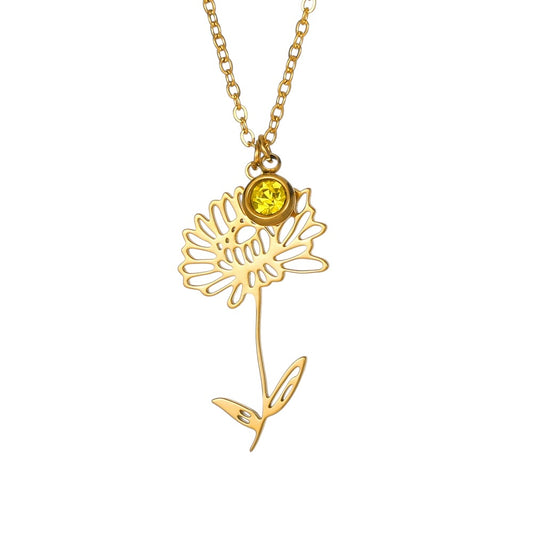 Collar flor