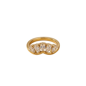 Anillo 4 circonias Anillo 4 circonias