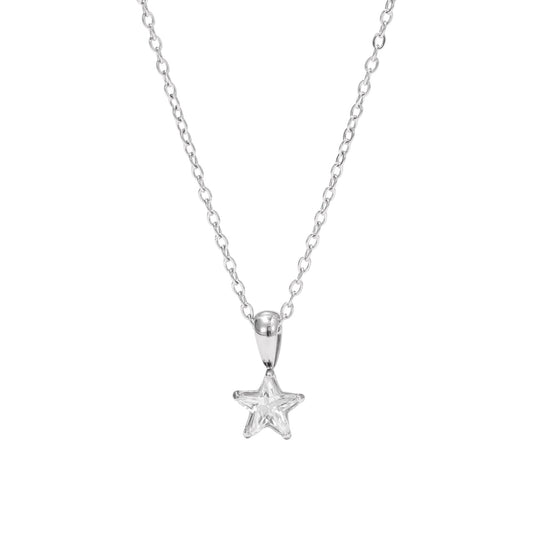 Collar estrella circonia