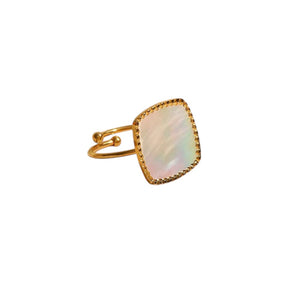 Anillo blanco ajustable Anillo blanco ajustable