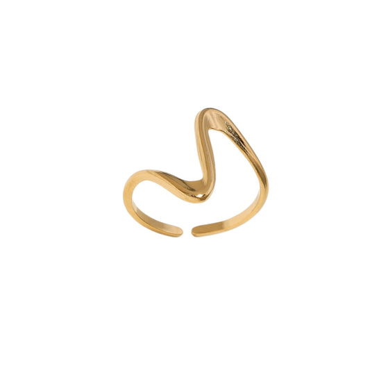 Anillo onda ajustable