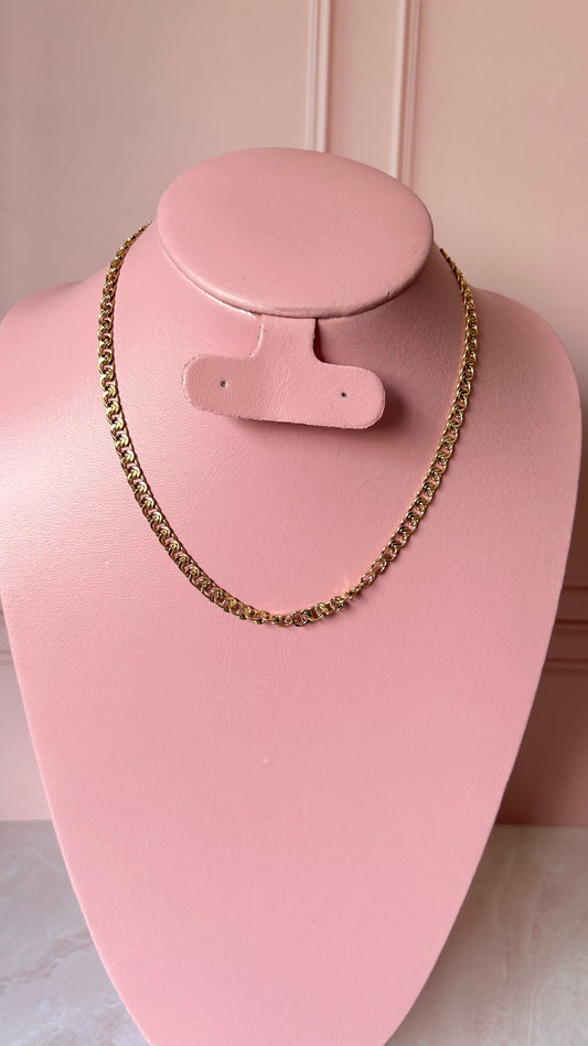 Collar gargantilla tejida