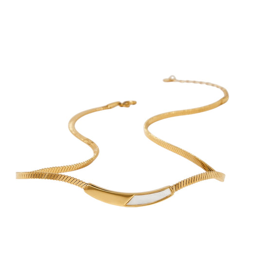 Gargantilla planchada