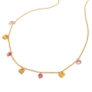 Collar corazón cristal Collar corazón cristal