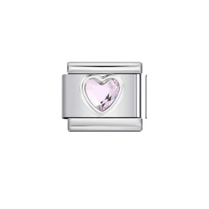 Charm corazón lila Charm corazón lila