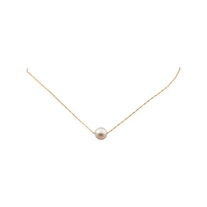 collar perla sencilla collar perla sencilla