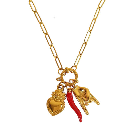 Collar multi dijes chile