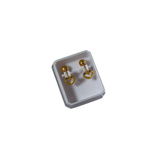 Piercing silueta corazón