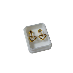 Piercing silueta corazón Piercing silueta corazón