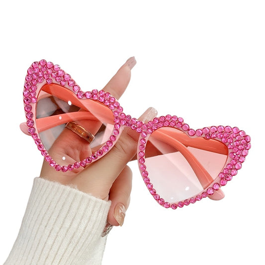 Lentes corazón rosa 🩷