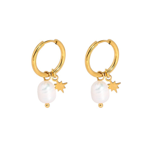 Huggie perla estrella